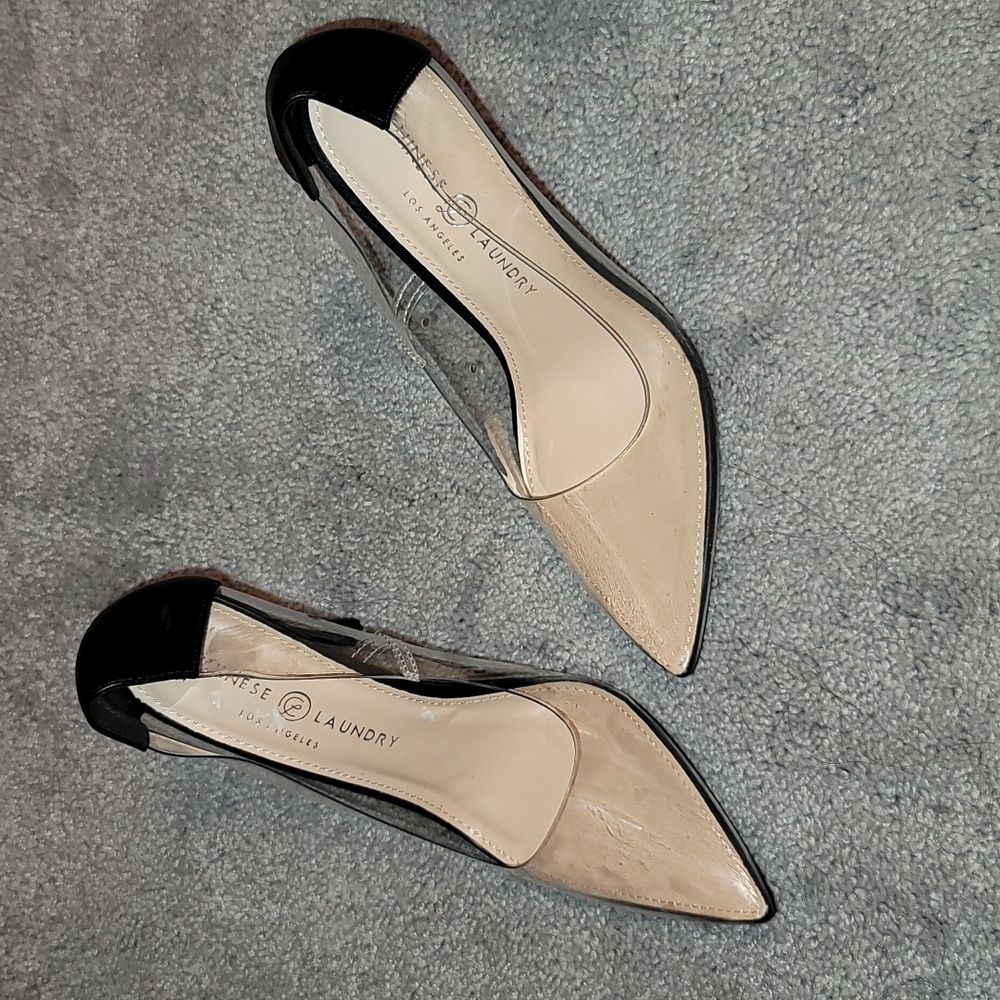 Chinese Laundry See Through Pumps
